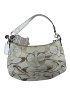 Coach Signature Stripe Demi Shoulder Bag  F19218