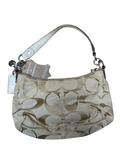 Coach Signature Stripe Demi Shoulder Bag  F19218