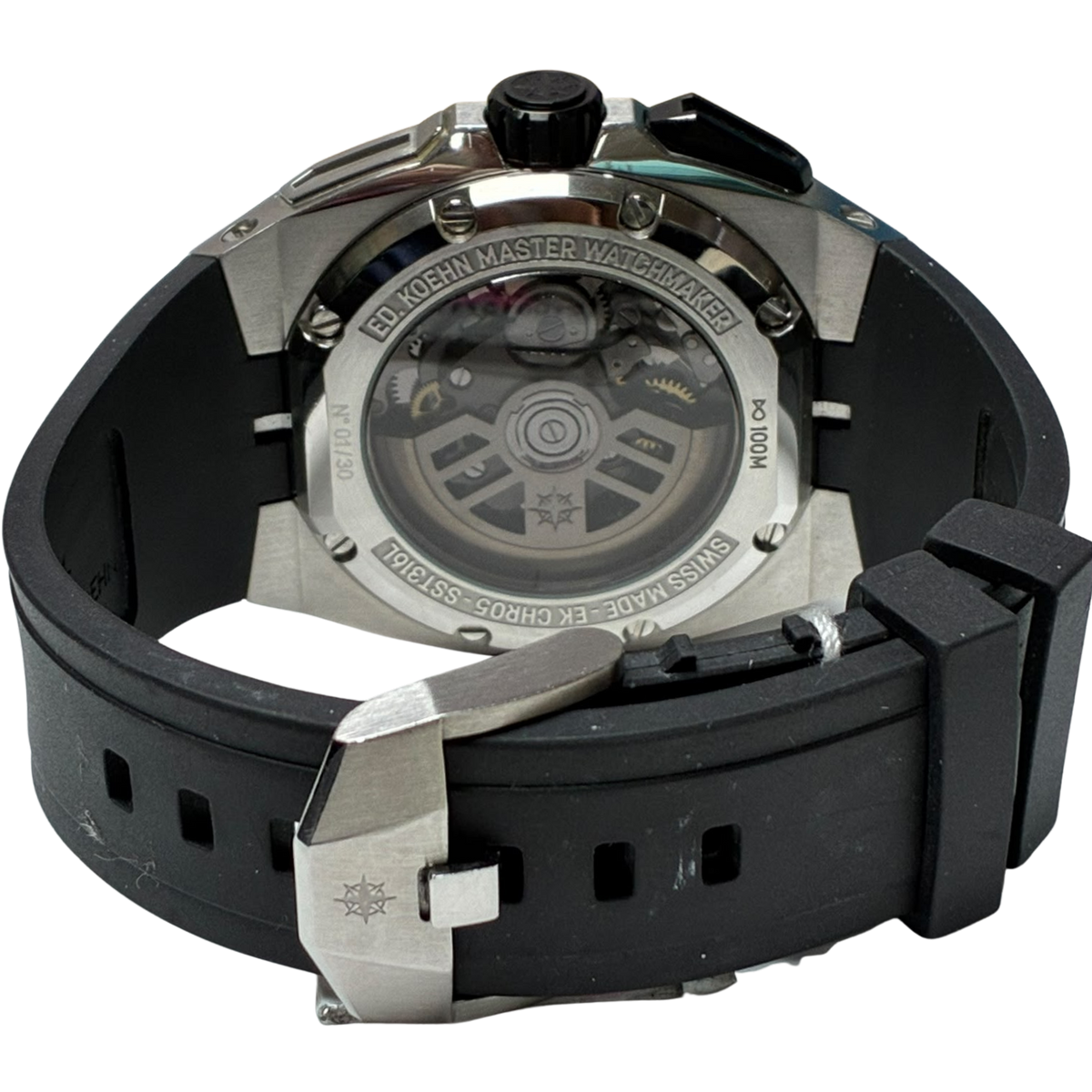 Edouard Koehn EKCHR05 Tempus II Open Heart MonoPusher Chronograph