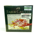 Faber-Castell AG167148-48-Pieces Pitt Artist Brush India Ink Pen, Brush Tip, Studio Box