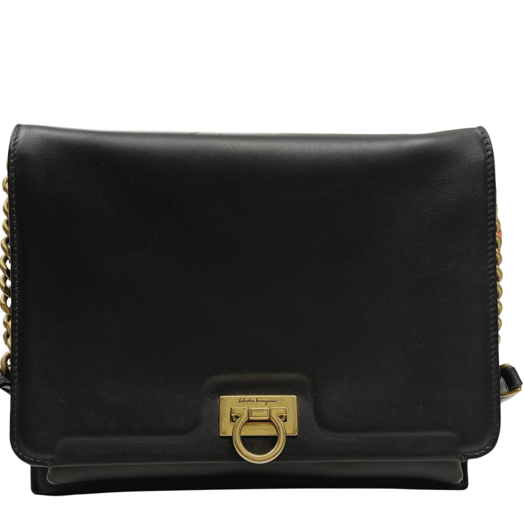 Salvatore Ferragamo Trifolio Shoulder Bag