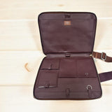Faire Leather Sling Clutch Bag