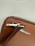 Faire Leather Sling Clutch Bag