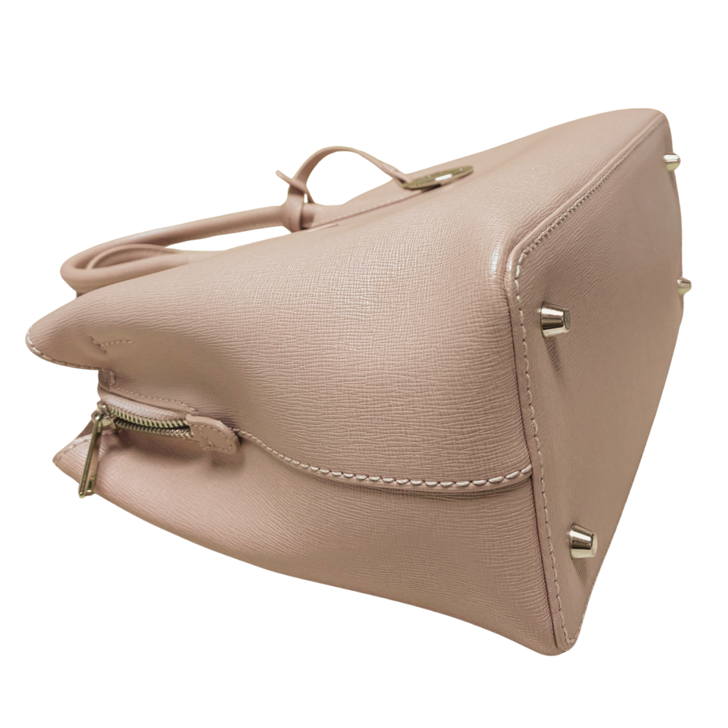 Furla Tessa Tote Handbag Pink