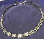 Swarovski  5007810 Rosette Dark Necklace 38cm