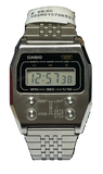 Casio Vintage A1100 Stainless Steel Digital Watch