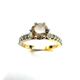 18KRG Diamond Ring