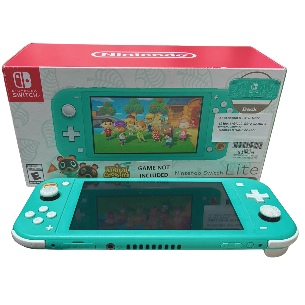 Nintendo Switch Lite Animal Crossing New Horizons Timmy And Tommy Aloha Edition