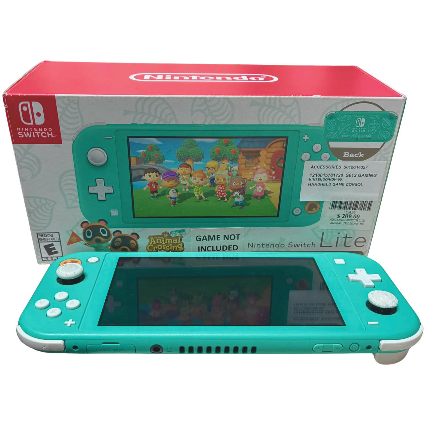 Nintendo Switch Lite Animal Crossing New Horizons Timmy And Tommy Aloha Edition