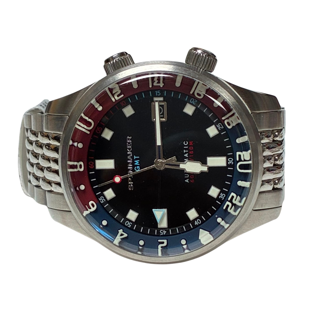 Spinnaker SP5121 Bradner GMT Automatic Watch Parisian Night