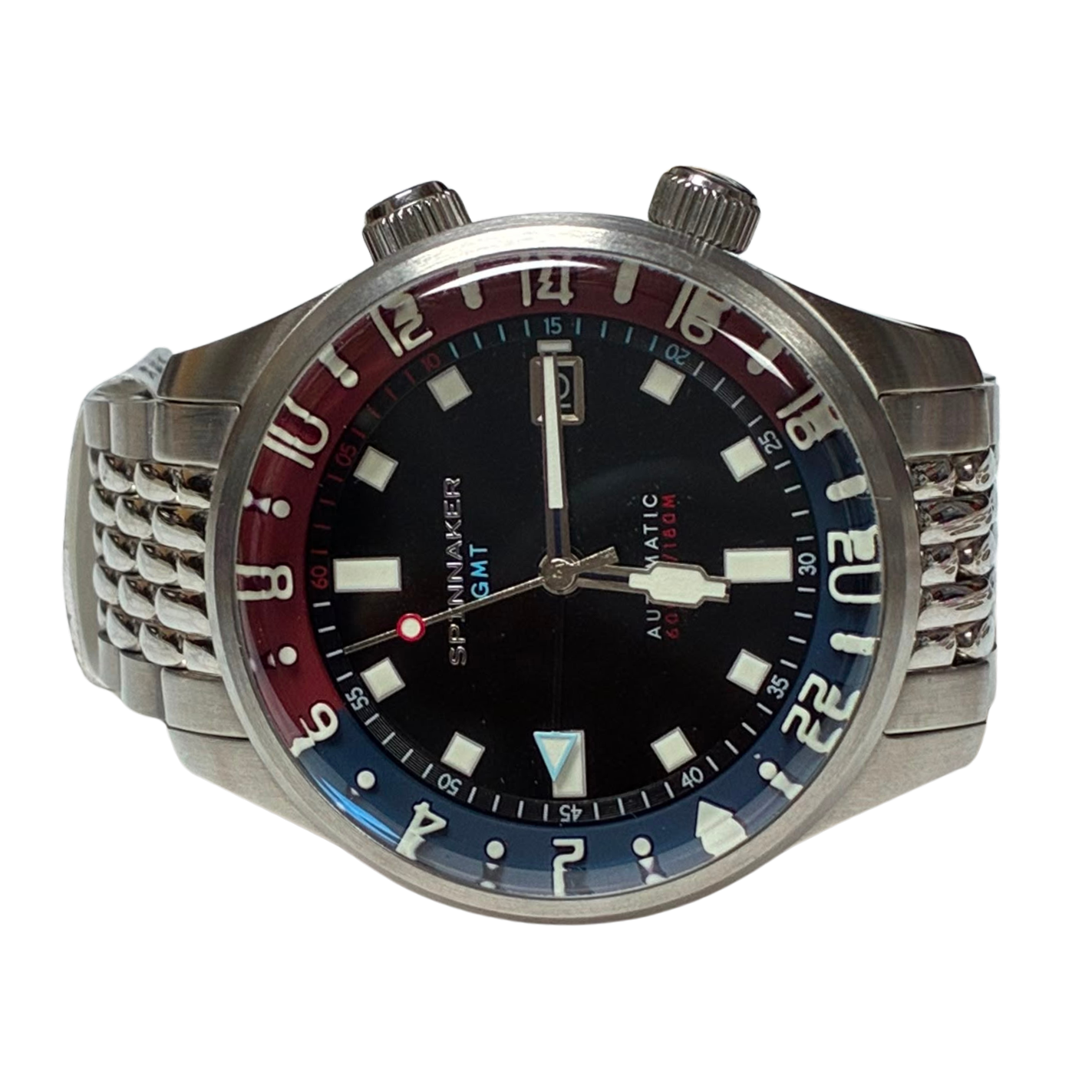 Spinnaker SP5121 Bradner GMT Automatic Watch Parisian Night