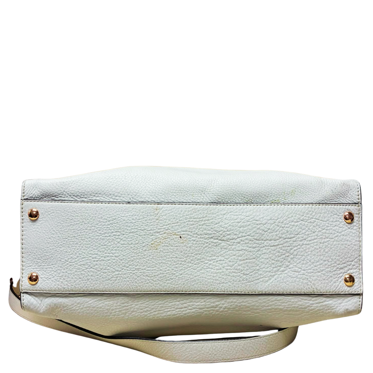 Michael Kors Hamilton East West Large Satchel Ivory