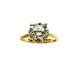 18KYG 1.30ct Solitaire Diamond Ring