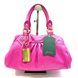 Marc Jacobs Pink Leather 2 Way Tote Bag