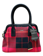 Kate Spade New York Cameron Street Plaid Maise Satchel Bag PXRU5962