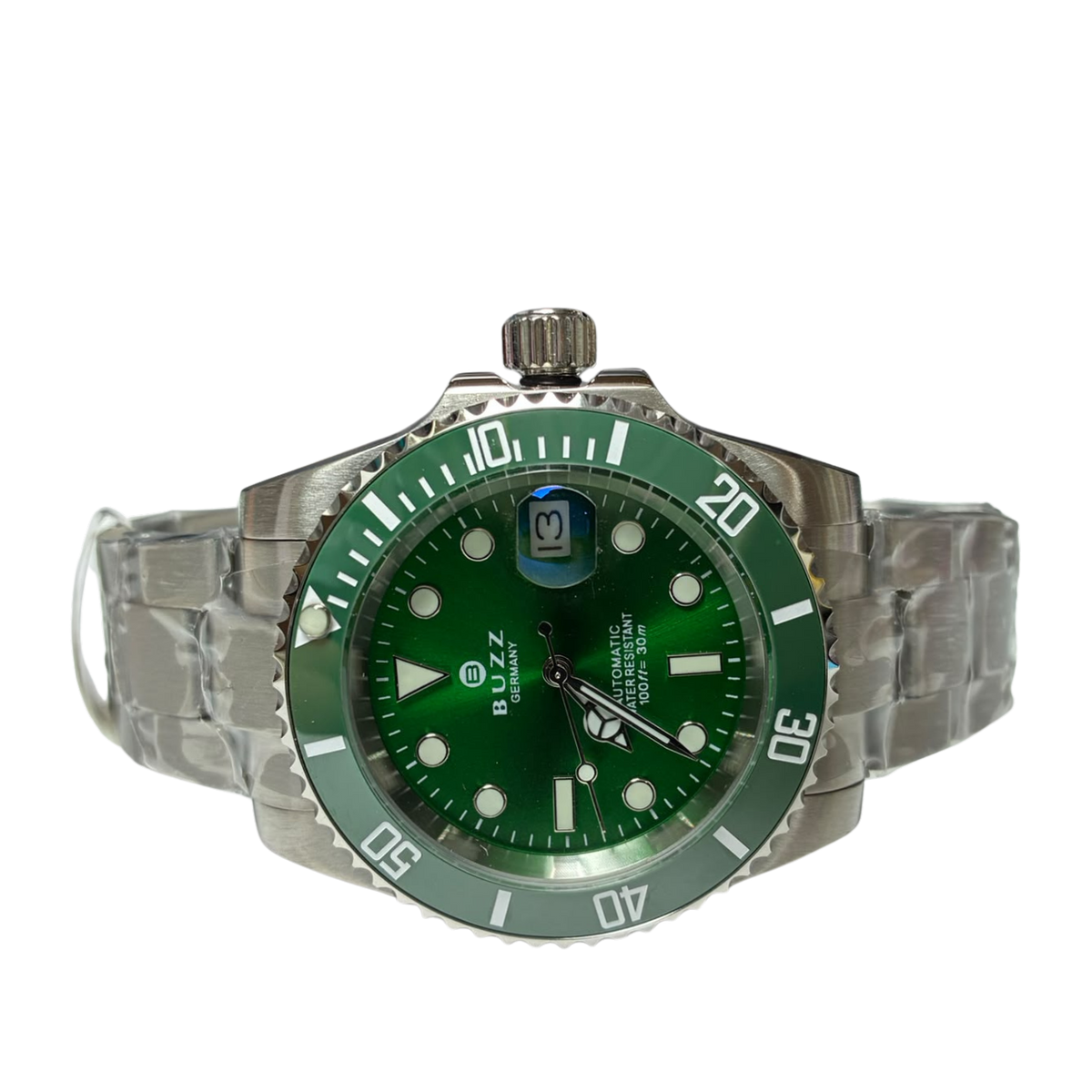 Buzz Germany BZK70152 Mens Stainless Steel Automatic Watch