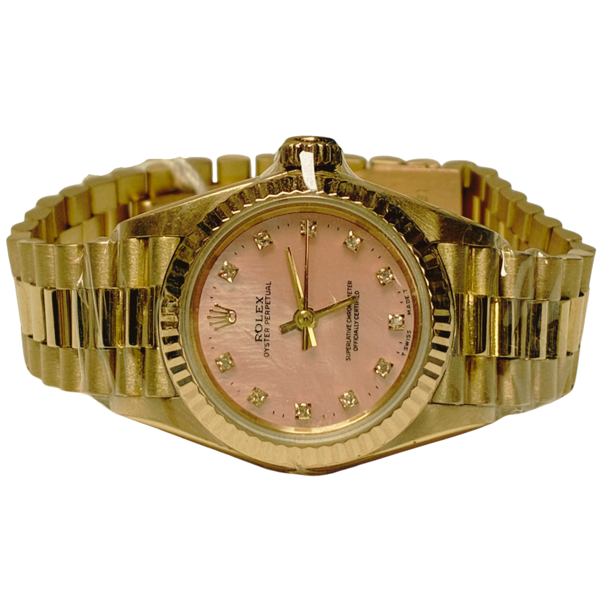 Rolex 67198 Lady Datejust 18k Yellow Gold Automatic Ladys Watch