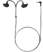 Fender Ten 5 (Flat Black), Professional IEM In-ear Earphone Monitor