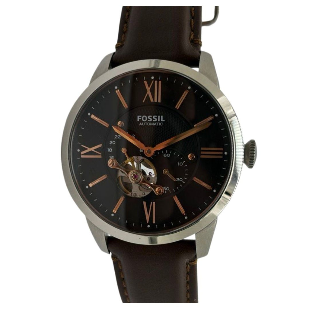 Fossil Townsman 45mm Automatic Black Dial Watch ME3061