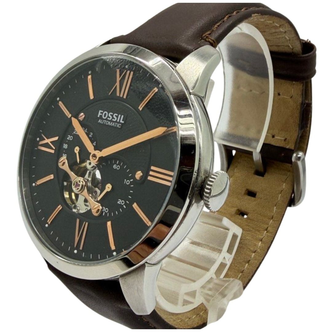Fossil Townsman 45mm Automatic Black Dial Watch ME3061