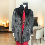 Fur Coat Black