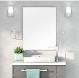 Gatco 1802 Beveled Easy Mount Mirror, 31.5