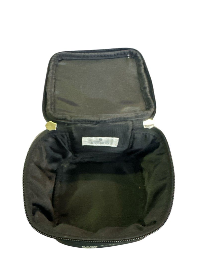 Givenchy 1990s Black Fabric Pouch Bag Secondary image