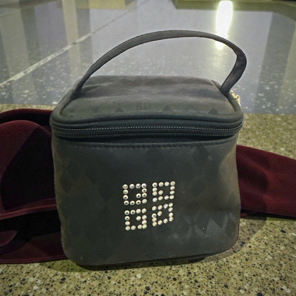 Givenchy 1990s Black Fabric Pouch Bag