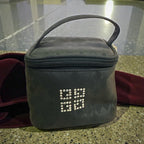 Givenchy 1990s Black Fabric Pouch Bag
