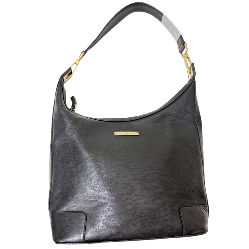 Gucci Black Leather Shoulder Bag