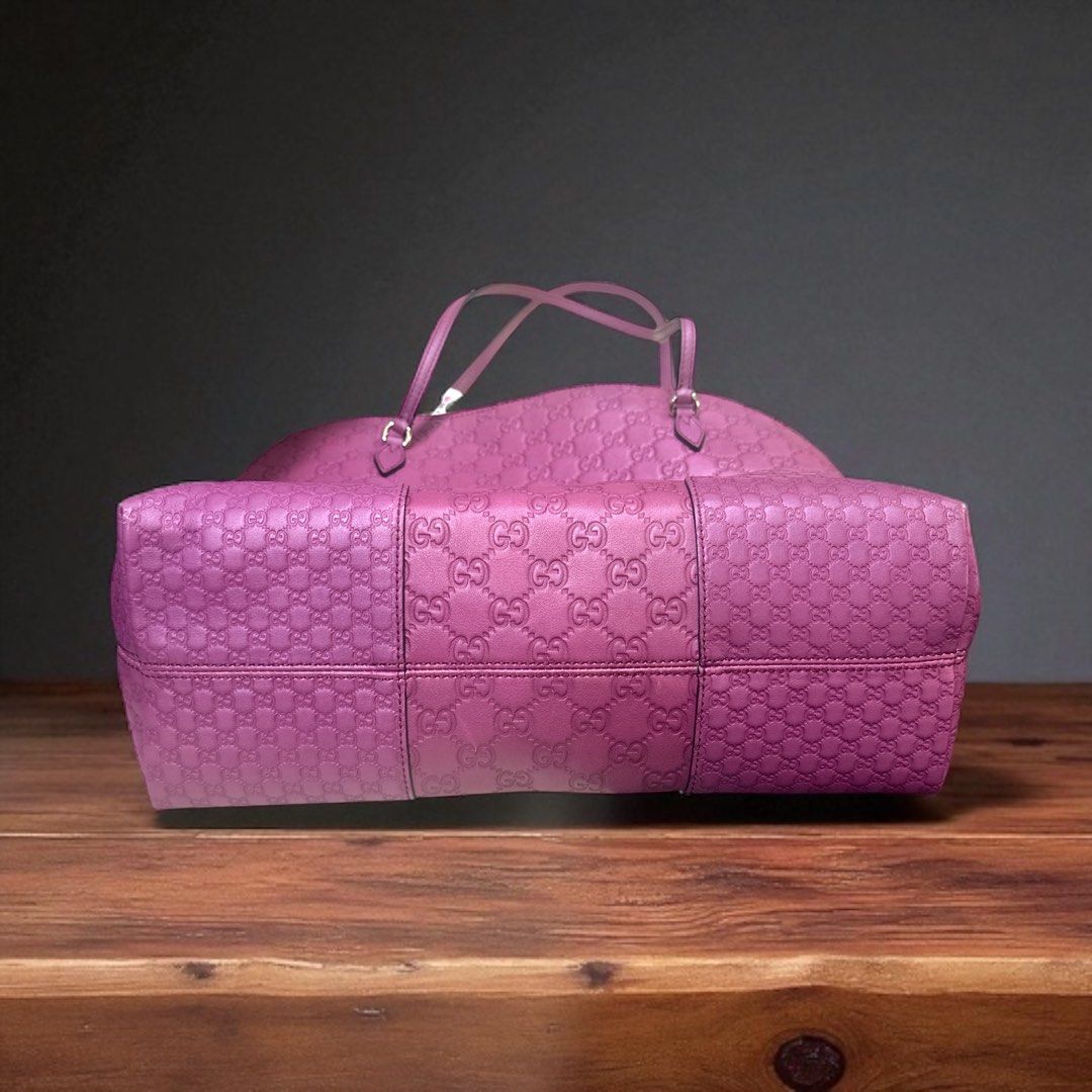 Gucci Bree Dome Tote in Ruby Red w/ dustbag