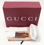 GUCCI 2016-2025 100TH Anniversary Medium Canvas and Leather1947 Bamboo Top Handle Bag Satchel w/ box/2 strap/dustbag and cards