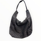 Gucci Monogram Brown Hobo Shoulder Bag