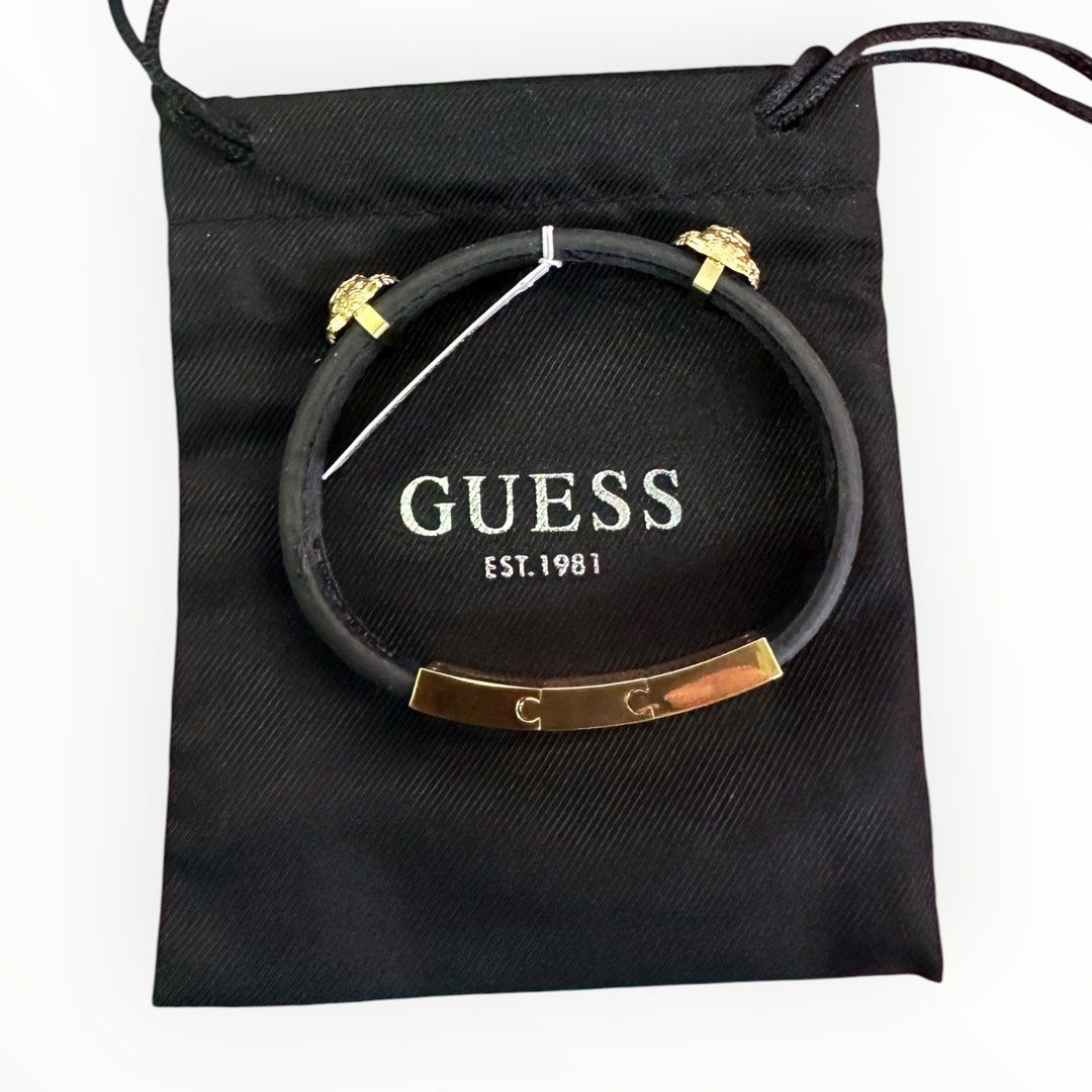 Guess Black with Gold Bracelet
