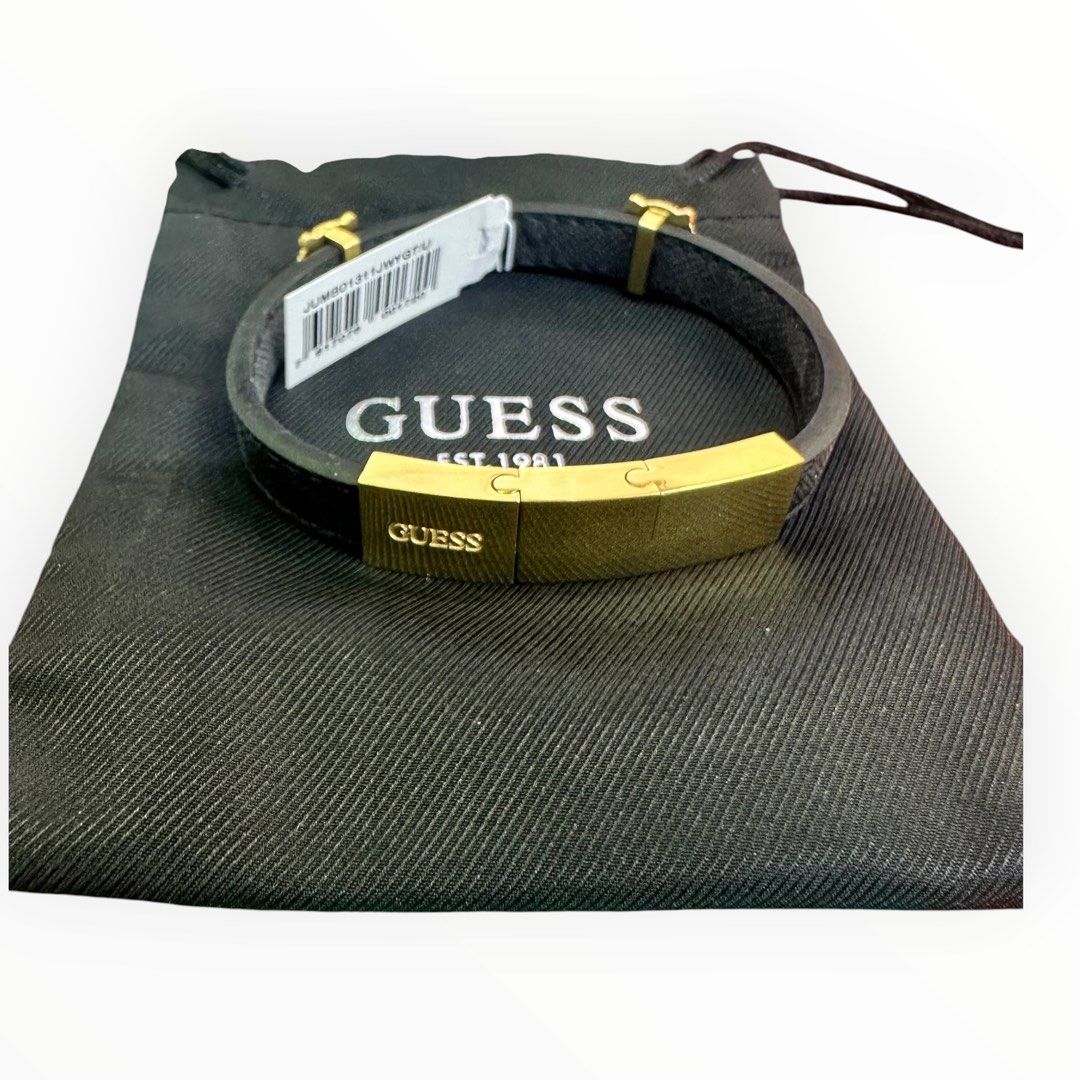 Guess Black with Gold Bracelet