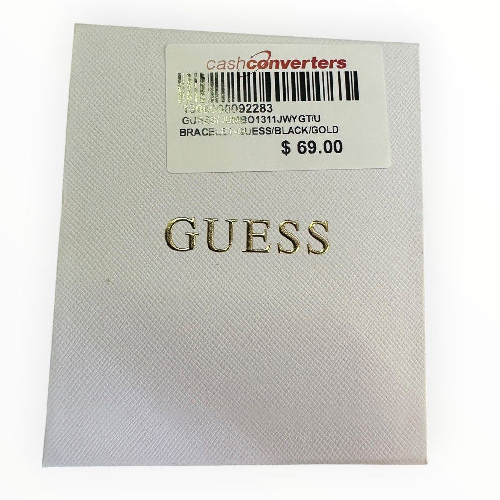 Guess Black with Gold Bracelet