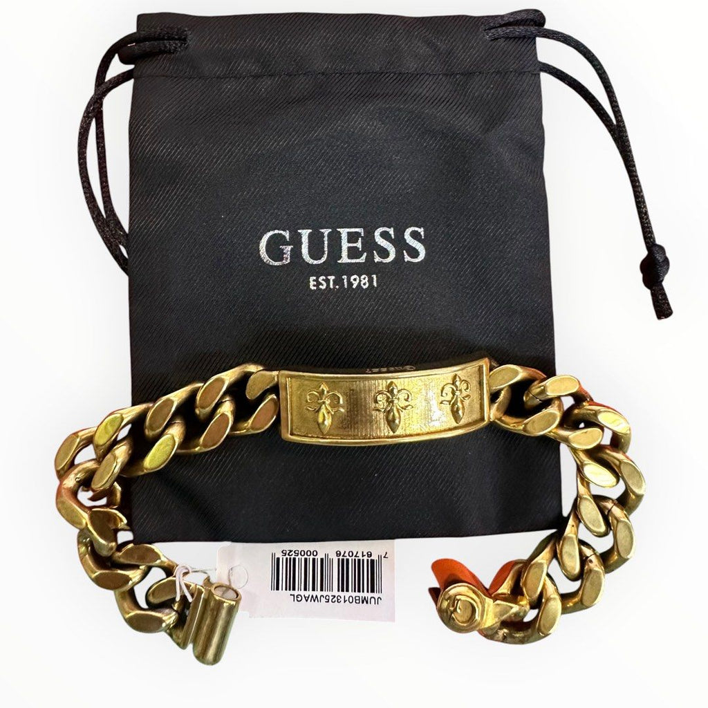 Guess Gold-Tone Chunky Chain Jumbo Bracelet