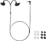 Fender Ten 5 (Flat Black), Professional IEM In-ear Earphone Monitor
