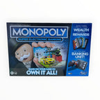 Monopoly Super Electronic Banking Board Game, Electronic Banking Unit, Choose Your Rewards, Cashless Gameplay Tap Technology, for Ages 8 and Up