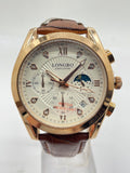 Longbo 44mm Quartz Men's Watch