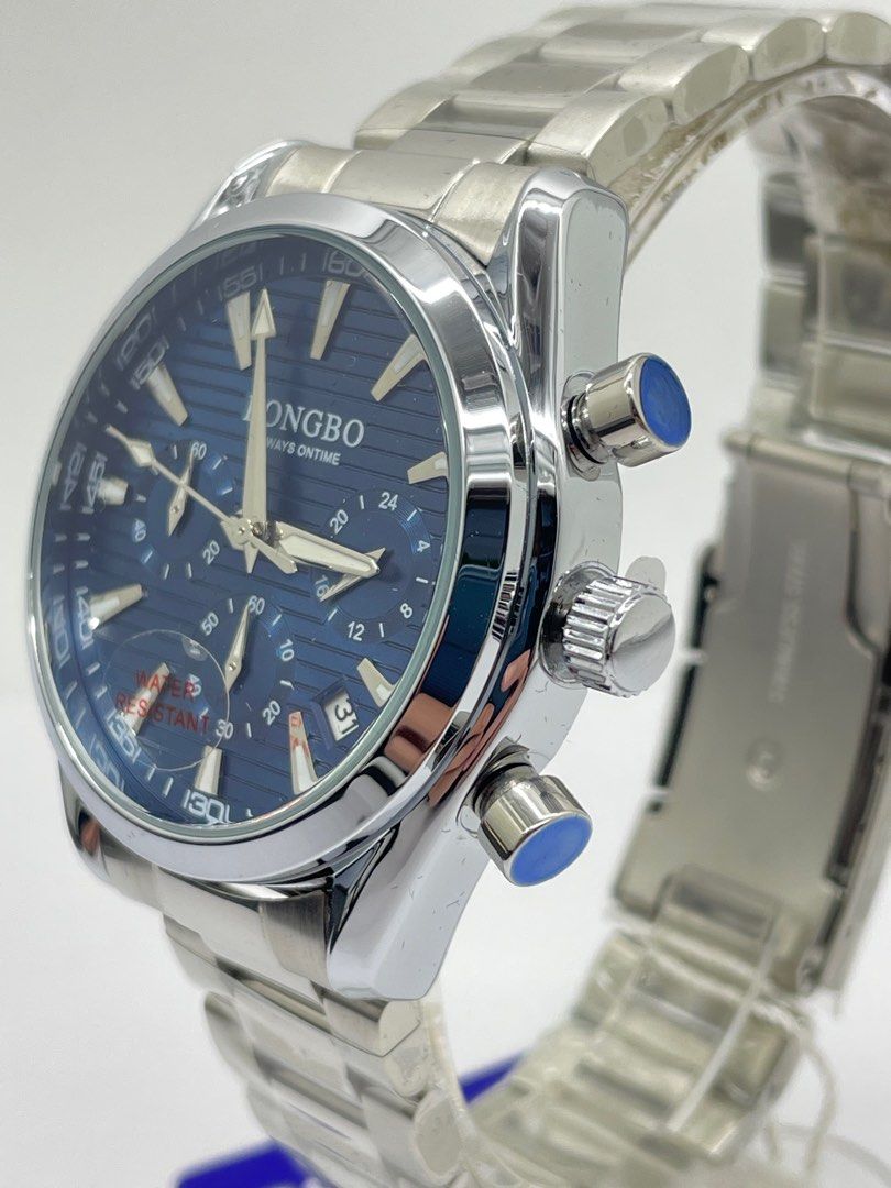 Longbo 46mm Quartz Steel Mens Watch Secondary image