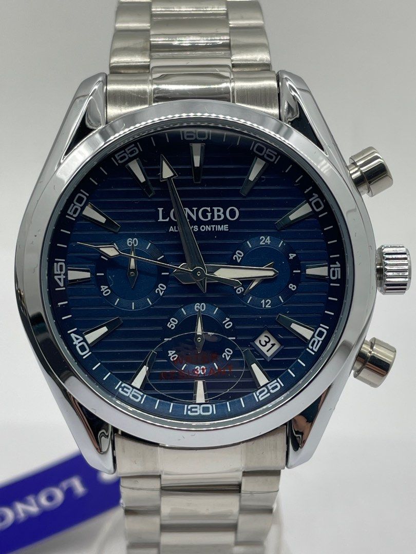 Longbo 46mm Quartz Steel Mens Watch Main image