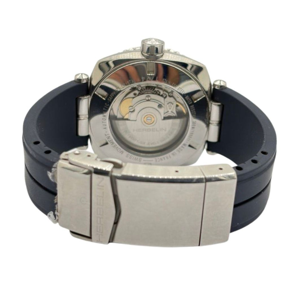 Herbelin Newport 42mm Automatic Divers Blue Dial Watch