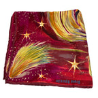 Hermes Feux Du Ciel Vintage Silk Scarf