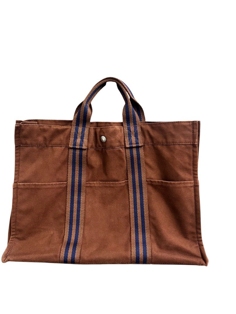 Hermes Tote Bag, Brown