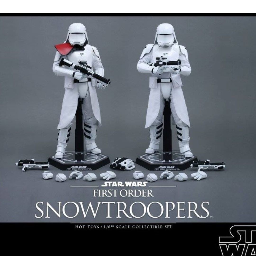 Hot Toys MMS323 Star Wars The Force Awakens First Order Snowtrooper Set