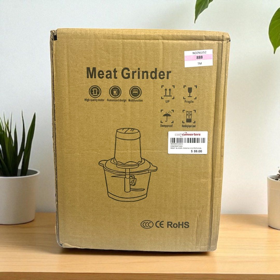 Housnat Meat Slicer with Centrifugal Juice Extractor, 200W Main image