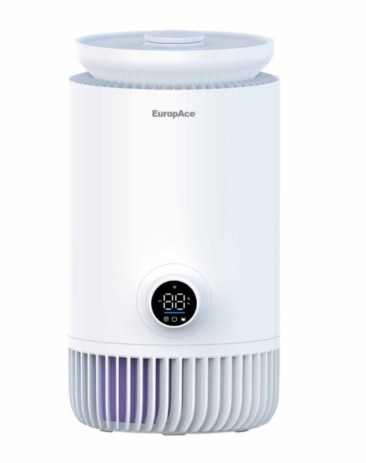 EuropAce DC Air Circulating HEPA Purifier Fan - White (EPU9200DWH)