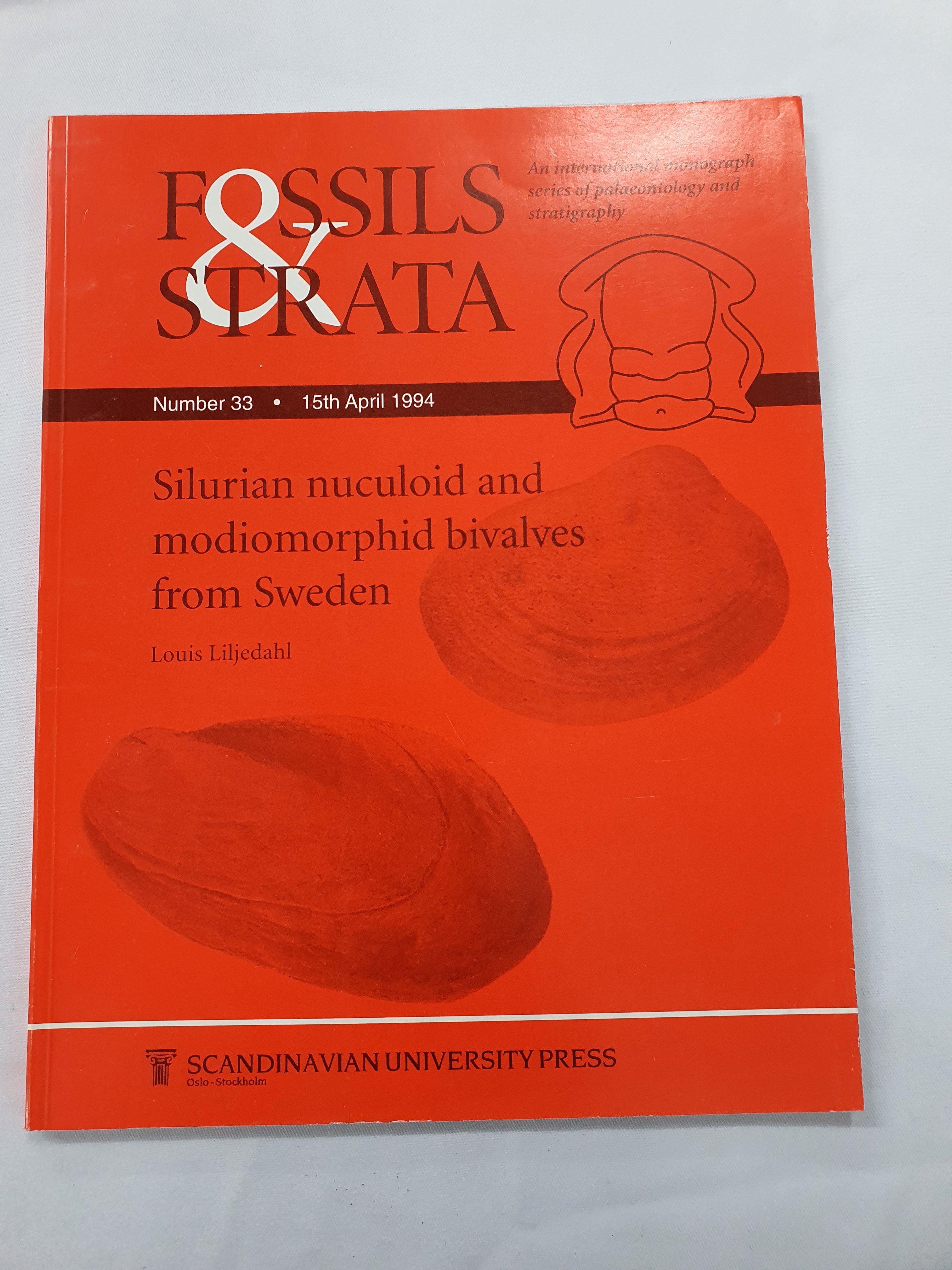 Silurian Nuculoid And Modiomorphid Bivalves From Sweden: 33 Paperback Main image