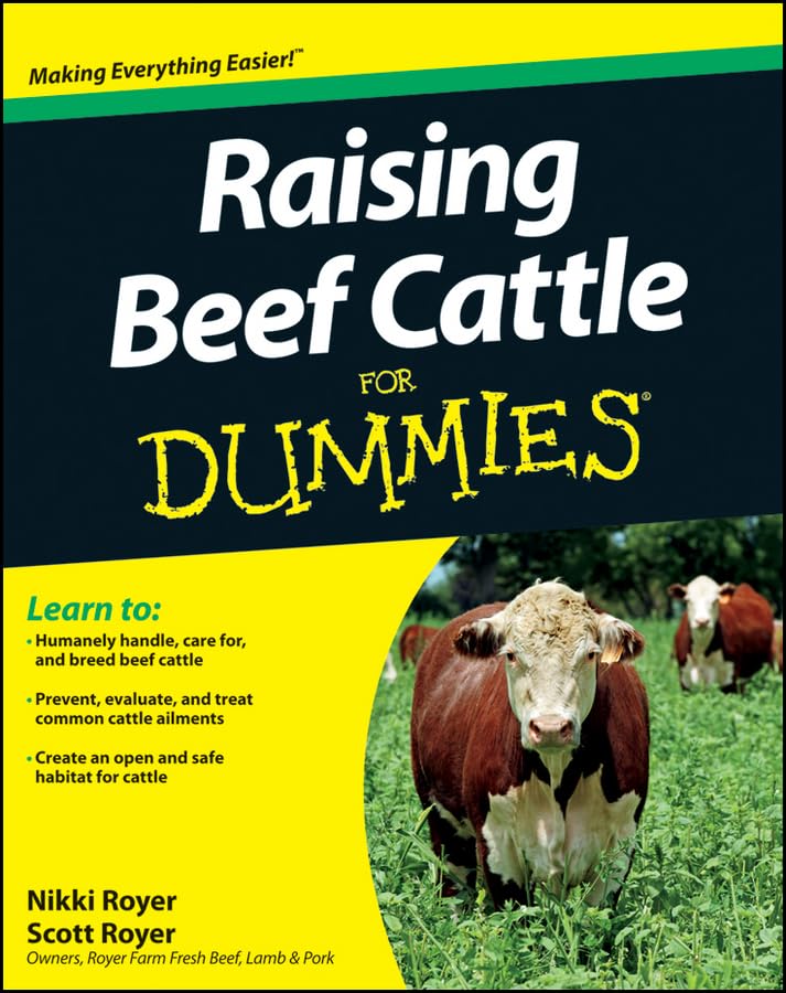 Raising Beef Cattle For Dummies Main image